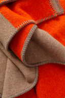 Wohndecke – Square Gebranntes Orange & Sand