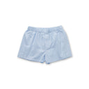 Axel Boxershorts - Satingewebt Hellblau Fein Gestreift