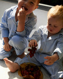 Oscar Pyjama - Vintage Blau