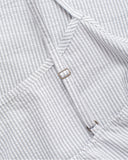 Fiona Camisole Top – Seersucker Grau Gestreift