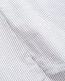 Fiona Camisole Top – Seersucker Grau Gestreift