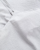Fiona Camisole Top – Seersucker Grau Gestreift