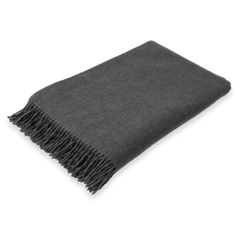 Kaschmir-Wohndecke – Grau