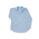 Fiona Pyjamabluse - Vintage Streifen Blau