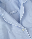 Fiona Pyjamabluse - Vintage Streifen Blau