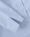 Fiona Pyjamabluse - Vintage Streifen Blau