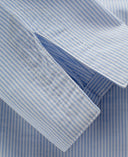Fiona Pyjamabluse - Vintage Streifen Blau