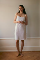 Fiona Camisole Lang – Stone Washed Weiß
