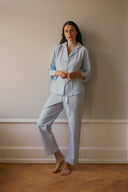 Fiona Hose – Vintage Streifen Blau