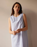 Gerda Nachthemd - Vintage Blau