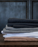 Leinenserviette Blau-Grau – Linen by Geismars