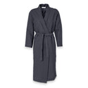 Julia Housecoat - Leinen Grau-Blau