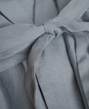 Julia Housecoat - Leinen Hellgrau