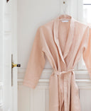 Julia Housecoat - Leinen Staubrosa