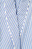 Margrethe Housecoat - Vintage Streifen Blau 