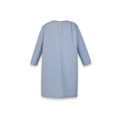 Rigmor Nachthemd - Vintage Blau