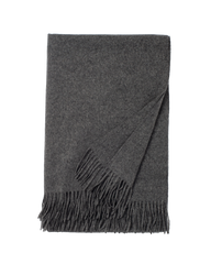 Kaschmir-Wohndecke – Grau