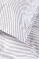 Baby/Junior - Seersucker Grau/Weiß Streifen