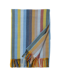 Wohndecke – Fischgrätmuster Hellbraun